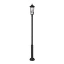 Z-Lite 121.5" High Gannon 3 Light Outdoor Post Mounted Fixture image 2