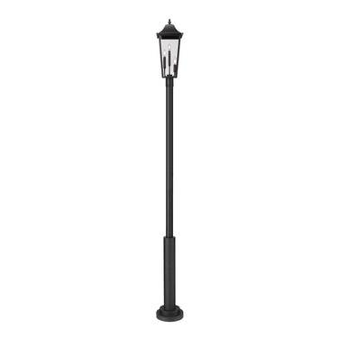 Z-Lite 121.5" High Gannon 3 Light Outdoor Post Mounted Fixture image 2