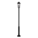 Z-Lite 121.5" High Gannon 3 Light Outdoor Post Mounted Fixture image 4