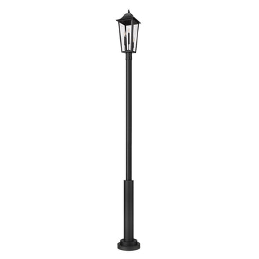 Z-Lite 121.5" High Gannon 3 Light Outdoor Post Mounted Fixture image 4