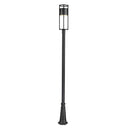 Z-Lite 121.75" High Luca 1 Light Outdoor Post Mounted Fixture image 1