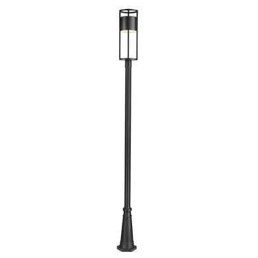 Z-Lite 121.75" High Luca 1 Light Outdoor Post Mounted Fixture image 1