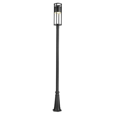Z-Lite 121.75" High Luca 1 Light Outdoor Post Mounted Fixture image 2