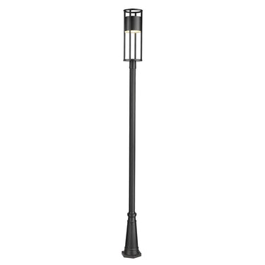 Z-Lite 121.75" High Luca 1 Light Outdoor Post Mounted Fixture image