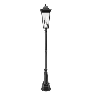 Z-Lite 122.25" High Gannon 5 Light Outdoor Post Mounted Fixture image 2