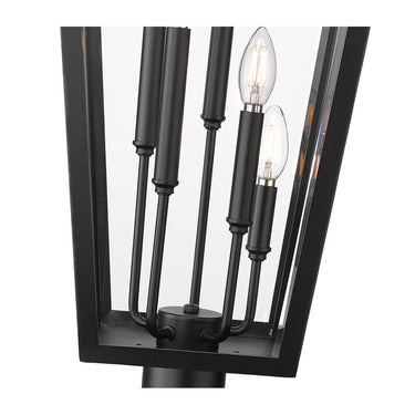 Z-Lite 122.25" High Gannon 5 Light Outdoor Post Mounted Fixture image 3