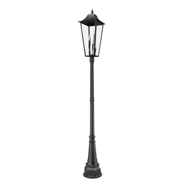 Z-Lite 122.25" High Gannon 5 Light Outdoor Post Mounted Fixture image