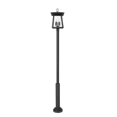 Z-Lite 122" High Rainer 5 Light Outdoor Post Mounted Fixture image 2