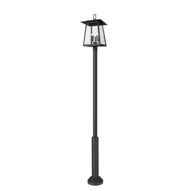 Z-Lite 122" High Rainer 5 Light Outdoor Post Mounted Fixture image