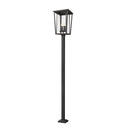 Z-Lite 124.5" High Seoul 4 Light Outdoor Post Mounted Fixture image