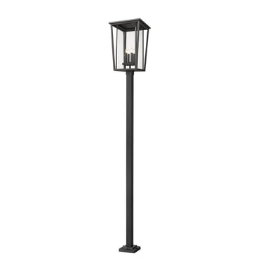 Z-Lite 124.5" High Seoul 4 Light Outdoor Post Mounted Fixture image