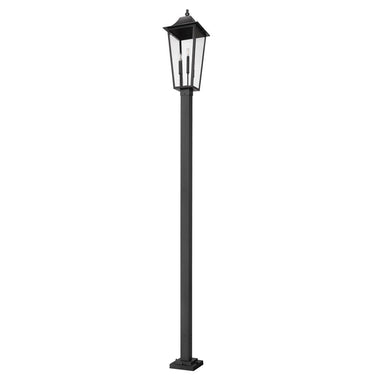 Z-Lite 124" High Gannon 3 Light Outdoor Post Mounted Fixture image 4