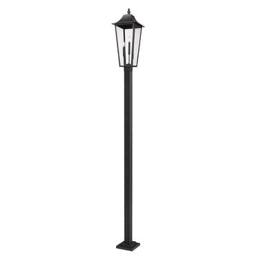 Z-Lite 124" High Gannon 3 Light Outdoor Post Mounted Fixture image