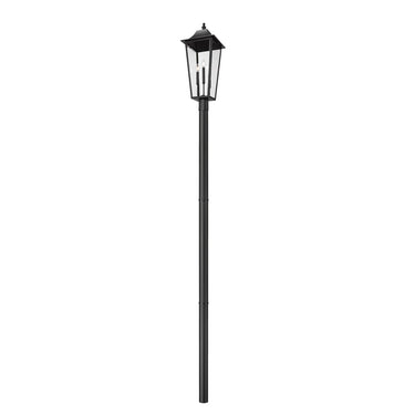 Z-Lite 125.5" High Gannon 3 Light Outdoor Post Mount Fixture image 1