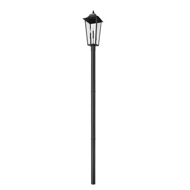 Z-Lite 125.5" High Gannon 3 Light Outdoor Post Mount Fixture image 4