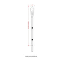 Z-Lite 125.5" High Gannon 3 Light Outdoor Post Mount Fixture image 7
