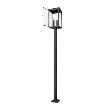 Z-Lite 125.5" High Hartwell 6 Light Outdoor Post Mounted Fixture image 1
