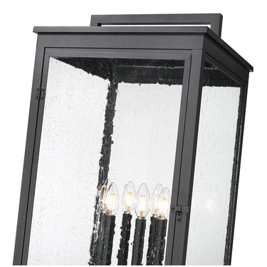 Z-Lite 125.5" High Hartwell 6 Light Outdoor Post Mounted Fixture image 3