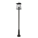 Z-Lite 125.5" High Rainer 6 Light Outdoor Post Mounted Fixture image