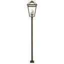 Z-Lite 128.25" High Talbot 4 Light Outdoor Post Mounted Fixture image 3