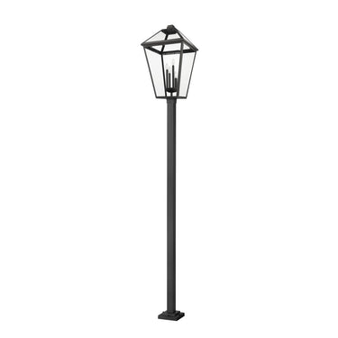 Z-Lite 128.25" High Talbot 4 Light Outdoor Post Mounted Fixture image 8