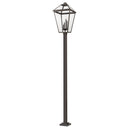 Z-Lite 128.25" High Talbot 4 Light Outdoor Post Mounted Fixture image 9