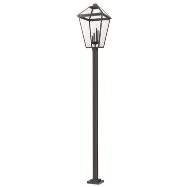 Z-Lite 128.25" High Talbot 4 Light Outdoor Post Mounted Fixture image 9