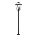 Z-Lite 128.25" High Talbot 4 Light Outdoor Post Mounted Fixture image