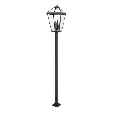 Z-Lite 128.25" High Talbot 4 Light Outdoor Post Mounted Fixture image
