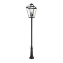 Z-Lite 128.75" High Talbot 4 Light Outdoor Post Mounted Fixture image 1
