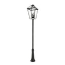 Z-Lite 128.75" High Talbot 4 Light Outdoor Post Mounted Fixture image 4