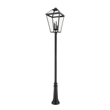 Z-Lite 128.75" High Talbot 4 Light Outdoor Post Mounted Fixture image 4