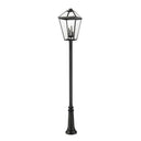 Z-Lite 128.75" High Talbot 4 Light Outdoor Post Mounted Fixture image