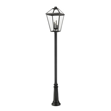 Z-Lite 128.75" High Talbot 4 Light Outdoor Post Mounted Fixture image
