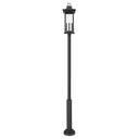 Z-Lite 129.5" High Tiberius 6 Light Outdoor Post Mounted Fixture image 1