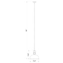 Z-Lite 13.25" Melange 1 Light Pendant image 16