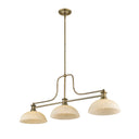 Z-Lite 13.25" Melange 21" High 3 Light Billiard Light image 10
