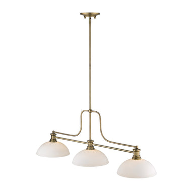 Z-Lite 13.25" Melange 21" High 3 Light Billiard Light image 11