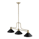 Z-Lite 13.25" Melange 21" High 3 Light Billiard Light image 12