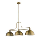 Z-Lite 13.25" Melange 3 Light Billiard Light image 1