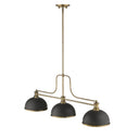 Z-Lite 13.25" Melange 3 Light Billiard Light image 2