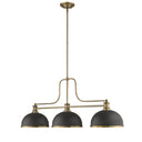 Z-Lite 13.25" Melange 3 Light Billiard Light image 4