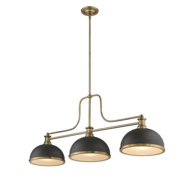 Z-Lite 13.25" Melange 3 Light Billiard Light image 6