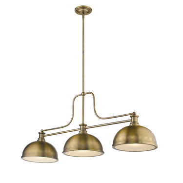 Z-Lite 13.25" Melange 3 Light Billiard Light image 7