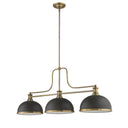 Z-Lite 13.25" Melange 3 Light Billiard Light image 8