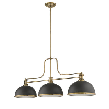 Z-Lite 13.25" Melange 3 Light Billiard Light image 8