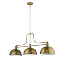 Z-Lite 13.25" Melange 3 Light Billiard Light image 9