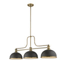 Z-Lite 13.25" Melange 3 Light Billiard Light image
