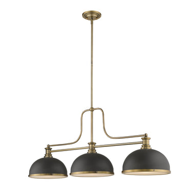 Z-Lite 13.25" Melange 3 Light Billiard Light image
