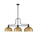 Z-Lite 13.25" Melange Metal and Glass 3 Light Billiard Light image 7